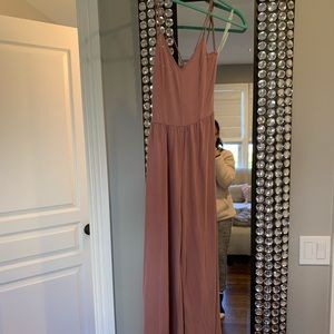 Mauve pink jumpsuit
